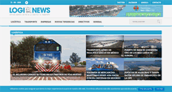 Desktop Screenshot of noticiaslogisticaytransporte.com